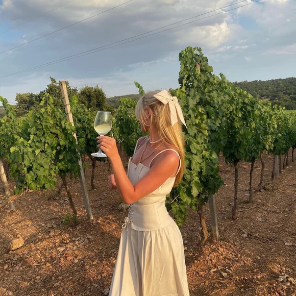 New Gianna Midi Dress Size S Revolve - Picture 5 of 8